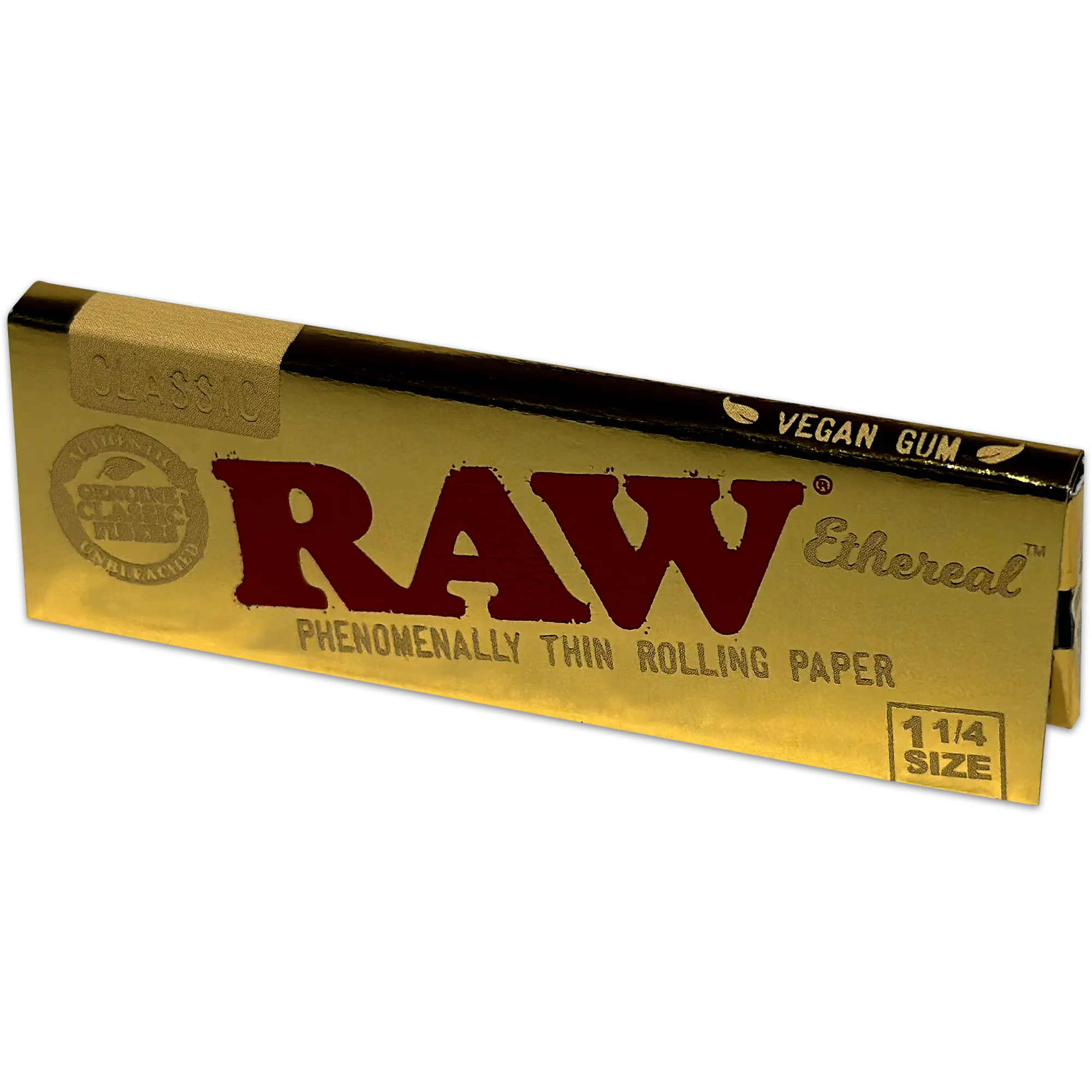 Raw - Size 1-1/4 - Ethereal Paper - 50 Packs - 24 Counts Per Box