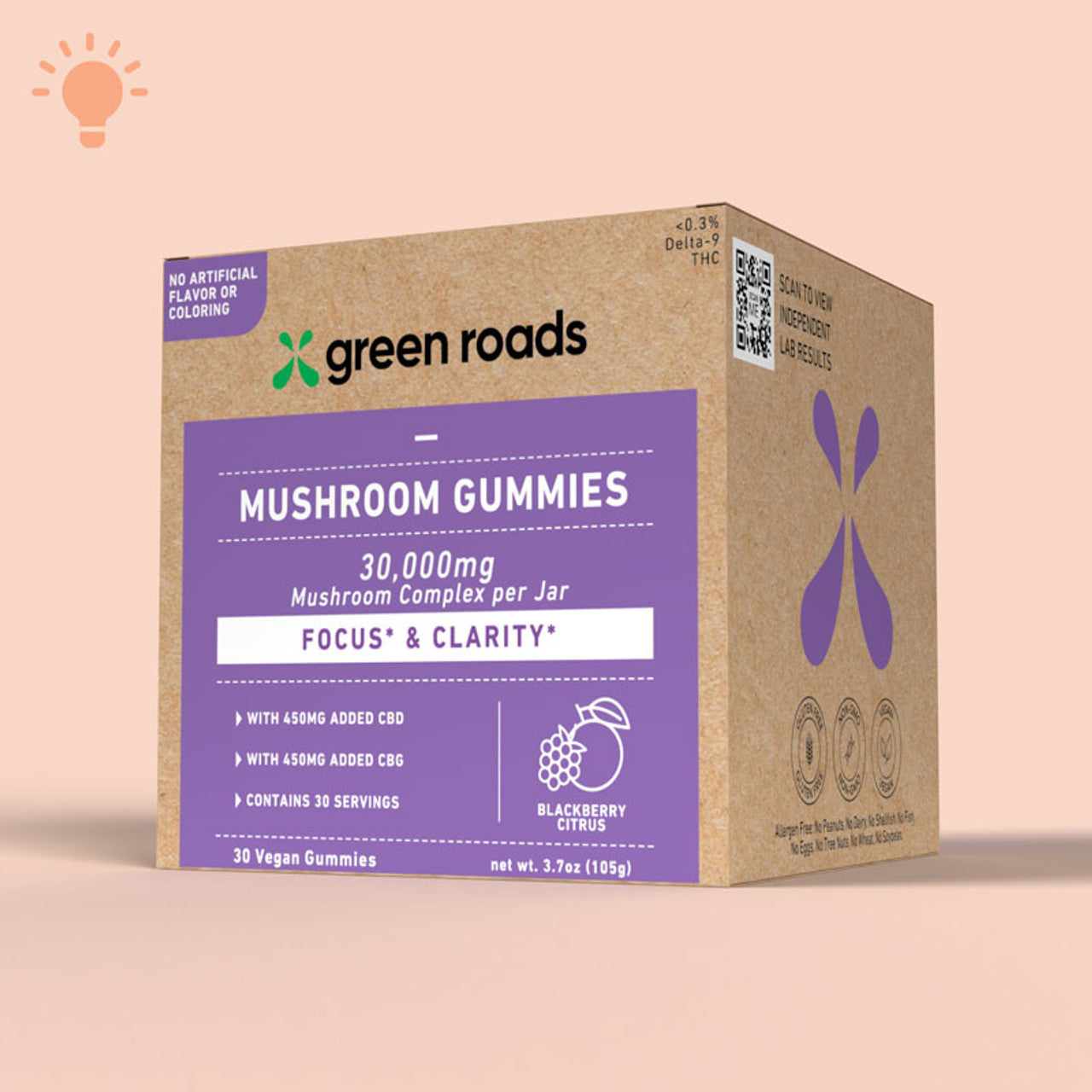 Green Roads Focus CBD Gummies - 30ct