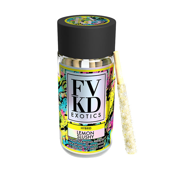 FVKD Exotics Liquid Diamond Pre Rolls | 7.5G