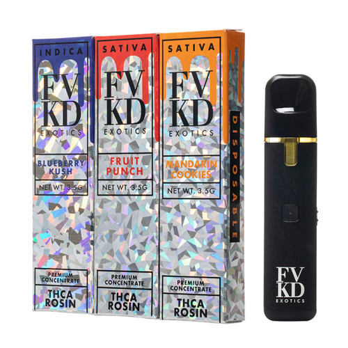 FVKD EXOTICS THC-A Rosin Disposable 3.5G