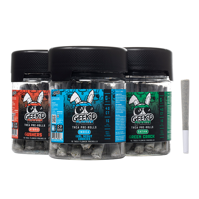 Geekd G-Units THCA Pre Rolls 40G