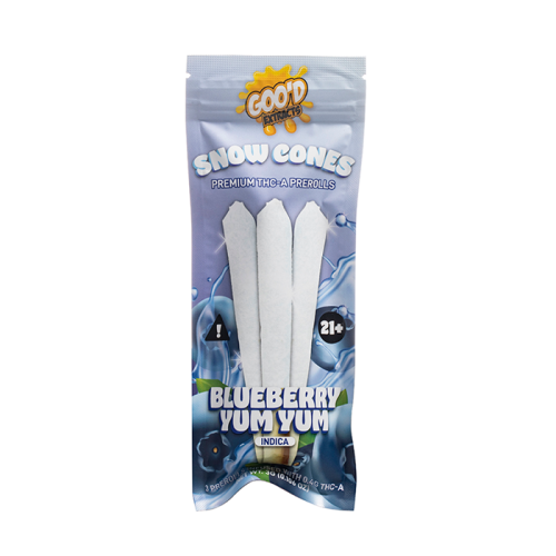 Good Extracts Snow Cones THC-A Pre Rolls 1G - 3CT