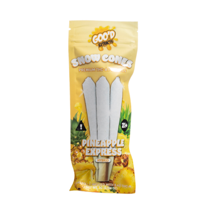 Good Extracts Snow Cones THC-A Pre Rolls 1G - 3CT