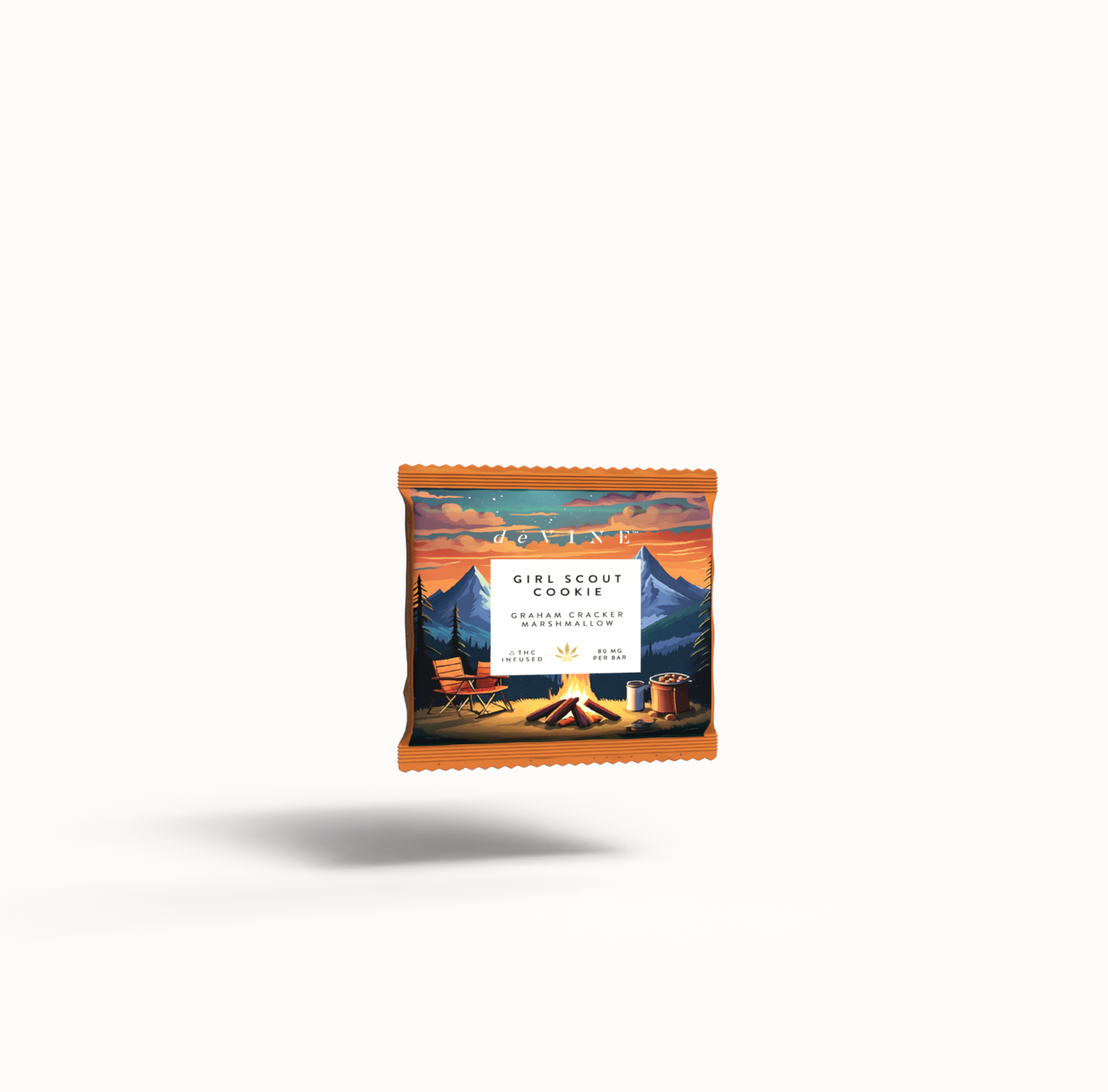 Devine Mini Chocolate Bar 80mg