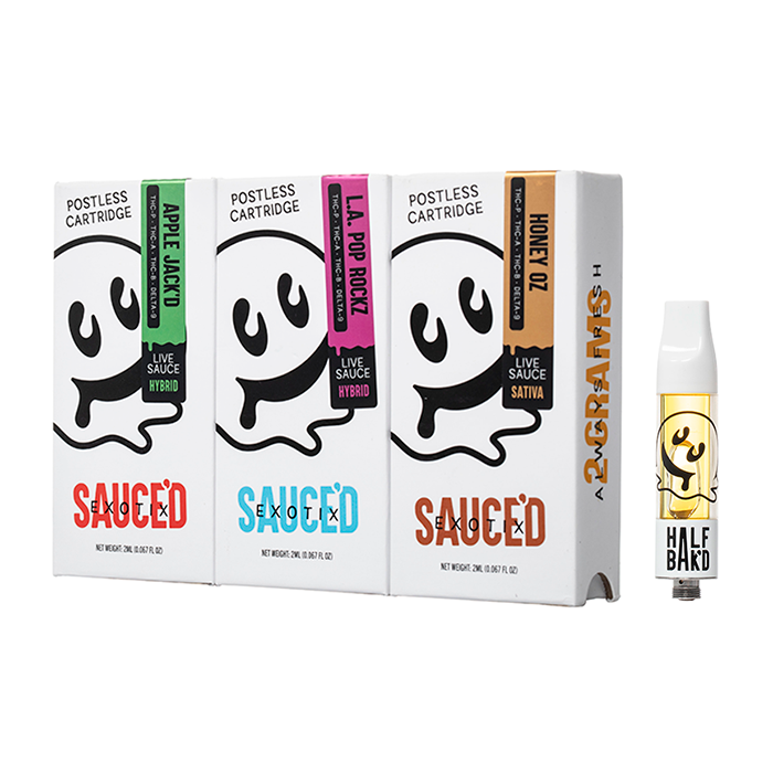 Half Bak'd Sauced Exotix Cartridge 2G