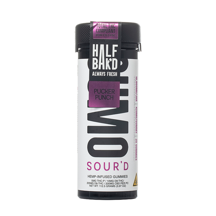 Half Bak'd Sumo Sour'd Gummies 10000mg