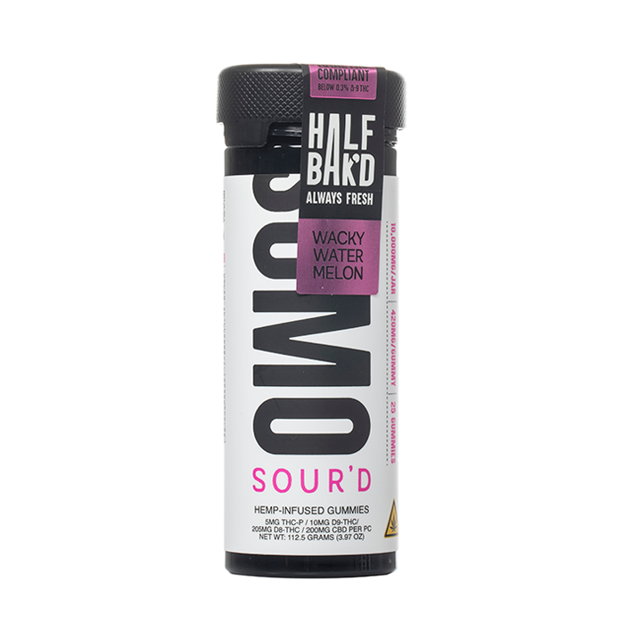 Half Bak'd Sumo Sour'd Gummies 10000mg