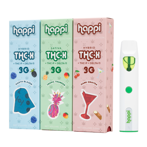 Happi THC-X Disposable 3G