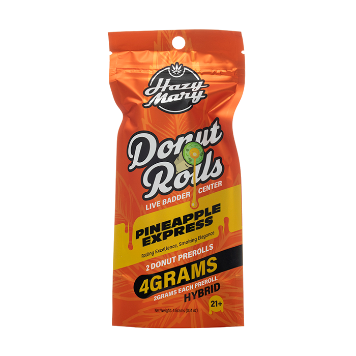 Hazy Mary Donut Rolls Live Badder Pre Rolls 4G