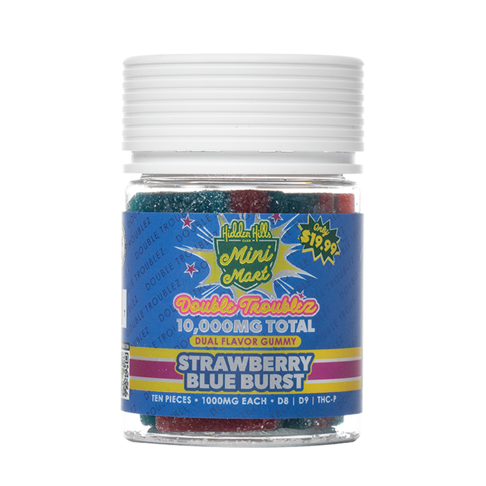 Hidden Hills Double Troublez Gummies 10000mg