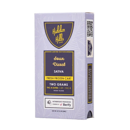 HIDDEN HILLS FRESH FROZEN CARTRIDGE 2G