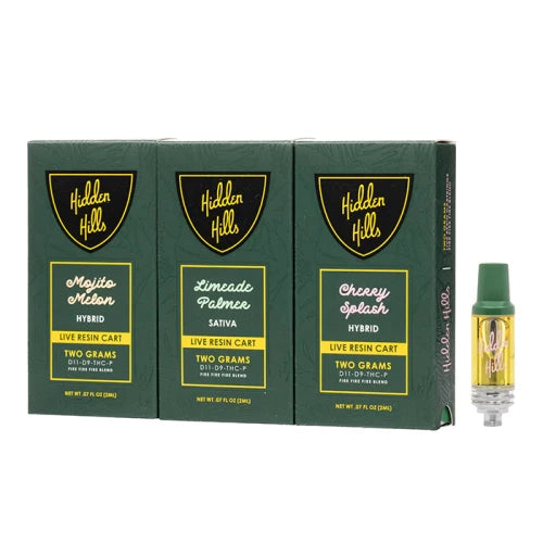 HIDDEN HILLS LIVE RESIN CARTRIDGE 2G