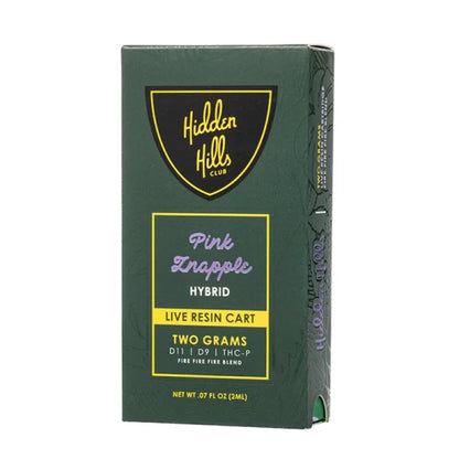 HIDDEN HILLS LIVE RESIN CARTRIDGE 2G