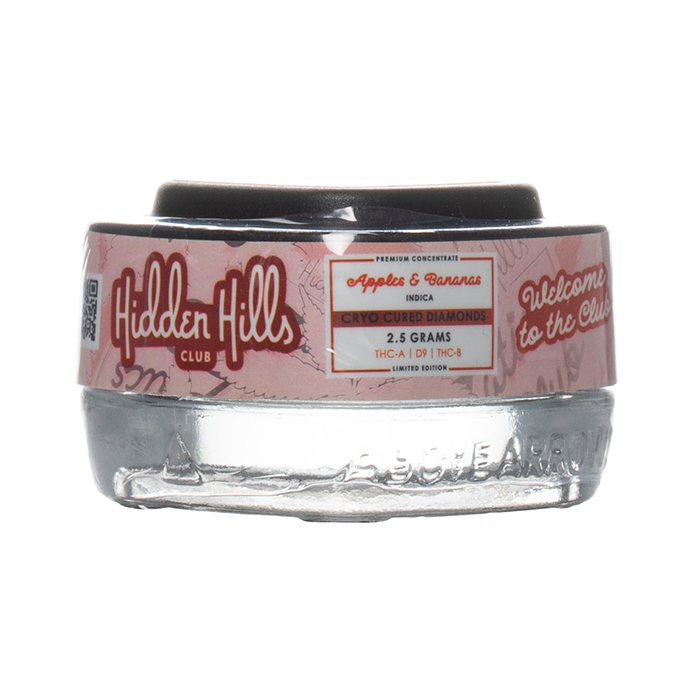 Hidden Hills Zatics Club Cryo Infused Shatter 2.5G