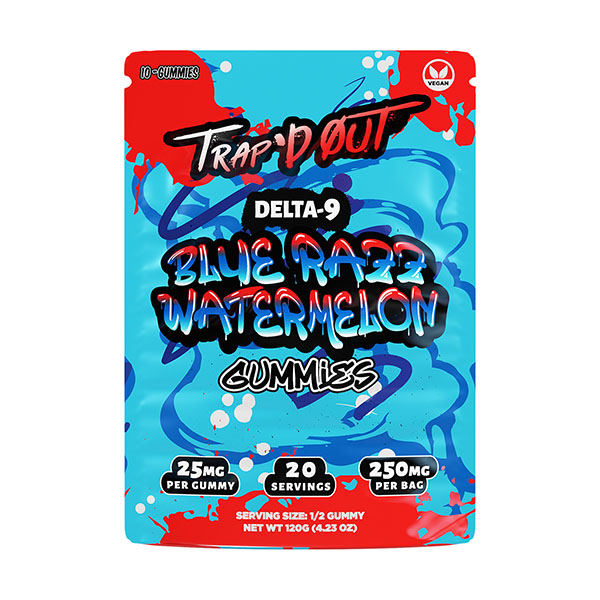 Trap’d Out D9 Gummies | (10ct) 250mg