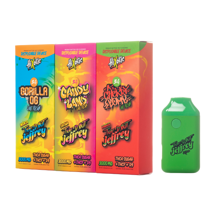 HiXotic Trapd Out Jeffrey Disposable 3G