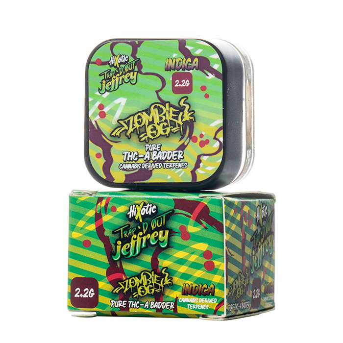 HiXotic Trap'd Out Jeffrey Pure THC-A Badder Dabs 2.2G