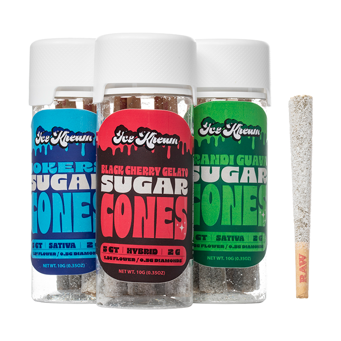 Ice Kream THCA Sugar Cones Pre Rolls 10G