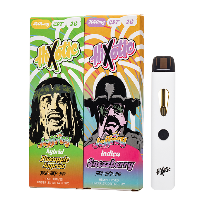 HiXotic The Jeffrey Live Resin Disposable 2G