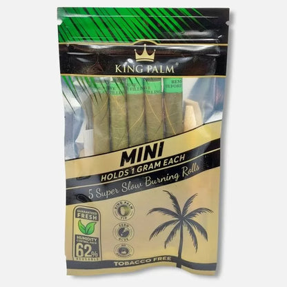 King Palm Mini Cones - 5 Count Per Pack - 15 Pack Per Display