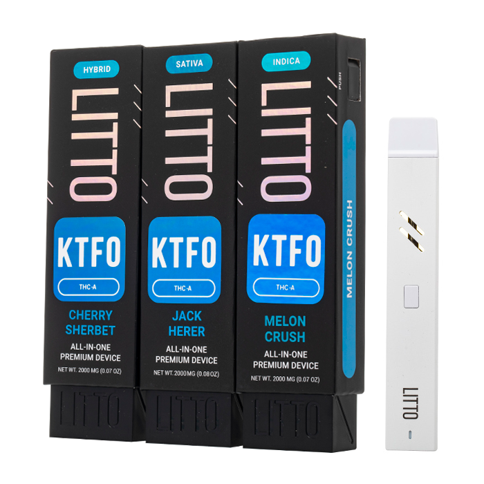 LITTO KTFO BLEND DISPOSABLE 2G