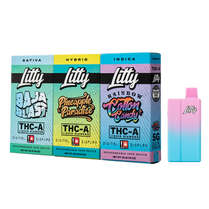 Litty THC-A Liquid Diamond Disposable 5G