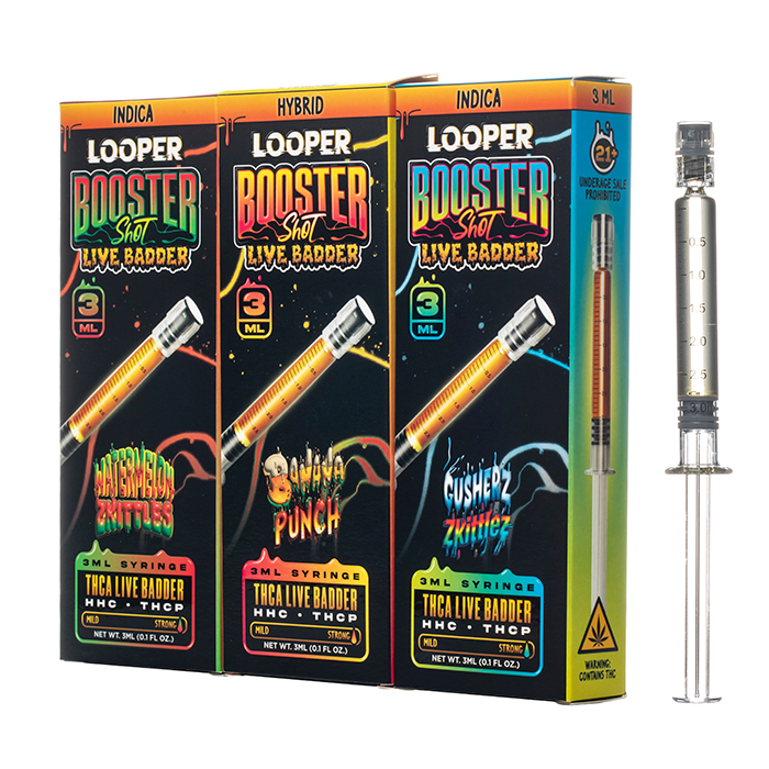 Looper Booster Shot Live Badder Syringe 3G