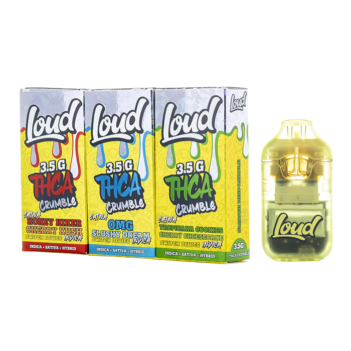 LOUD THCA CRUMBLE Switch Disposable 3.5G