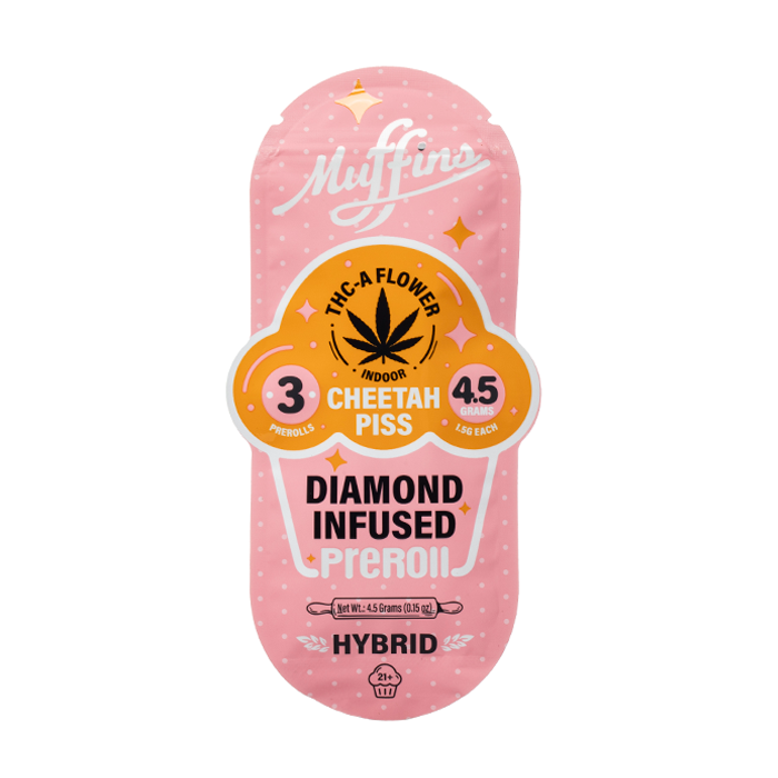Muffins Diamond Infused Prerolls 4.5G