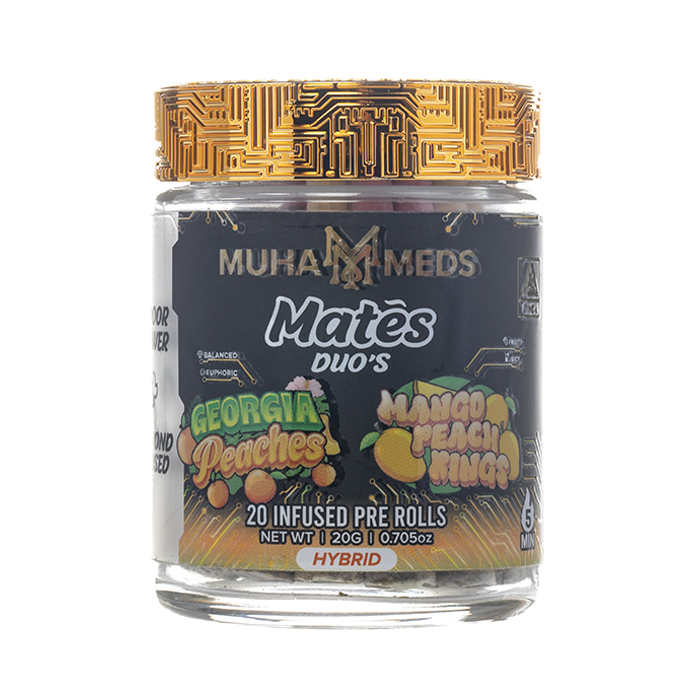 Muha Meds Mates Duo THCA Prerolls 20G