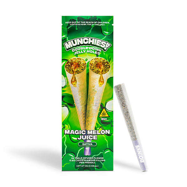 Munchies! Double Doink Jelly Holes THCp Prerolls 2×1.5g