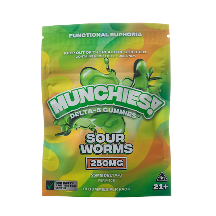 Munchies Delta 8 Gummies 250mg