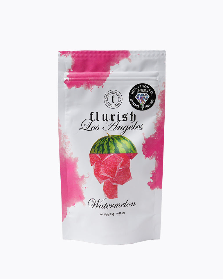 Flurish Los Angeles THCa | THCp | D9 | D8 Gummies 5000mg