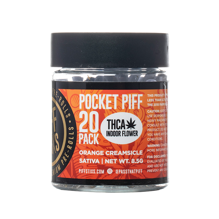 Piff Stix THCA Pocket Piff Pre Rolls 8.5G