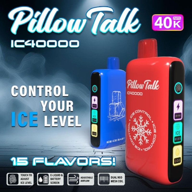 Pillow Talk Ice Control 40000 Puffs Disposable