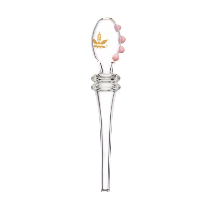 ALEAF 6" QUAD GLASS STRAW