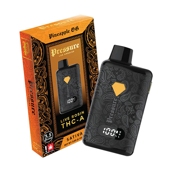 Pressure LA THC-A Live Rosin Disposables | 3.5g