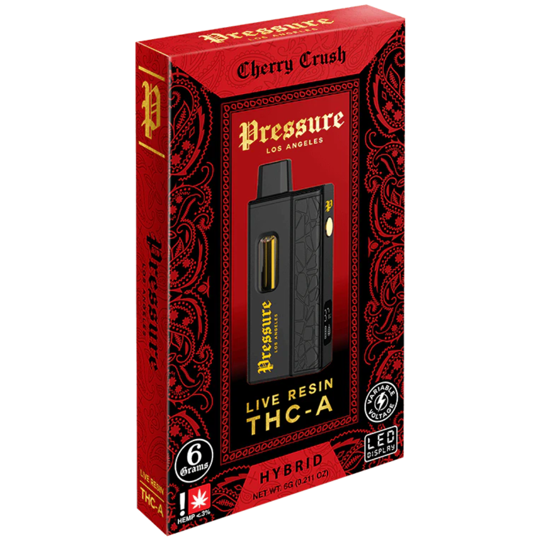 Pressure Live Resin THC-A Disposable 6G