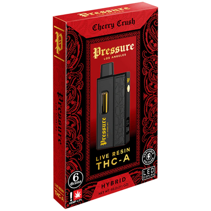 Pressure Live Resin THC-A Disposable 6G