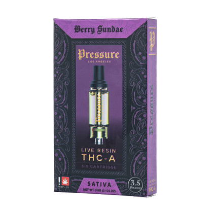 Pressure LA THC-A Live Resin Cartridge 3.5G