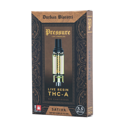 Pressure LA THC-A Live Resin Cartridge 3.5G