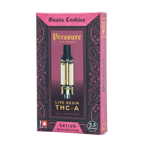 Pressure LA THC-A Live Resin Cartridge 3.5G