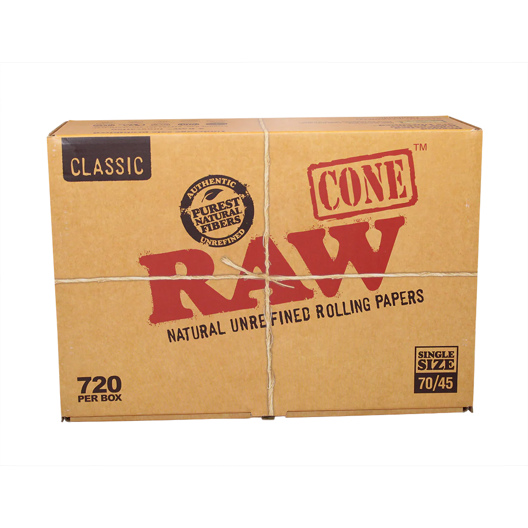 RAW - CLASSIC BULK 70MM/45MM CONES 720 COUNT