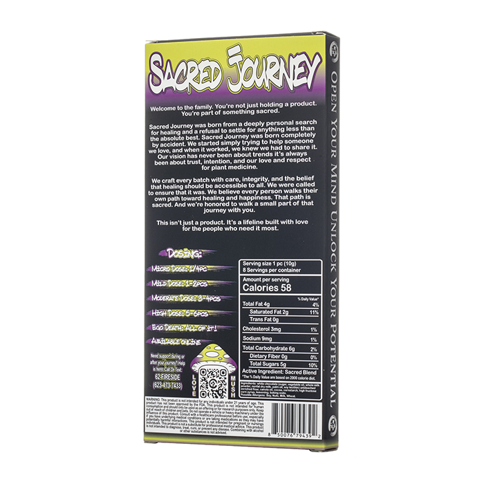 Sacred Journey Chocolate Bar