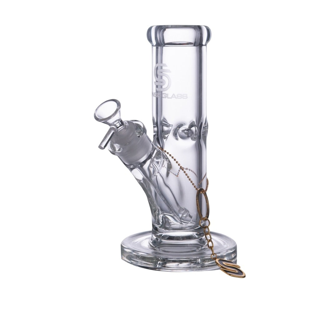 SENSE GLASS WATERPIPE 8" GLASS STRAIGHT