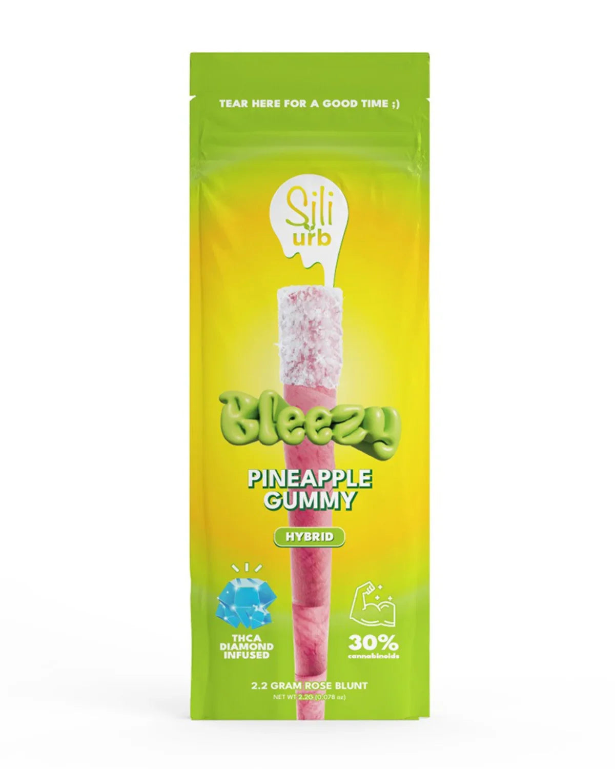 Sili x Urb Bleezy THCA Snow Capped Preroll | 2.2g