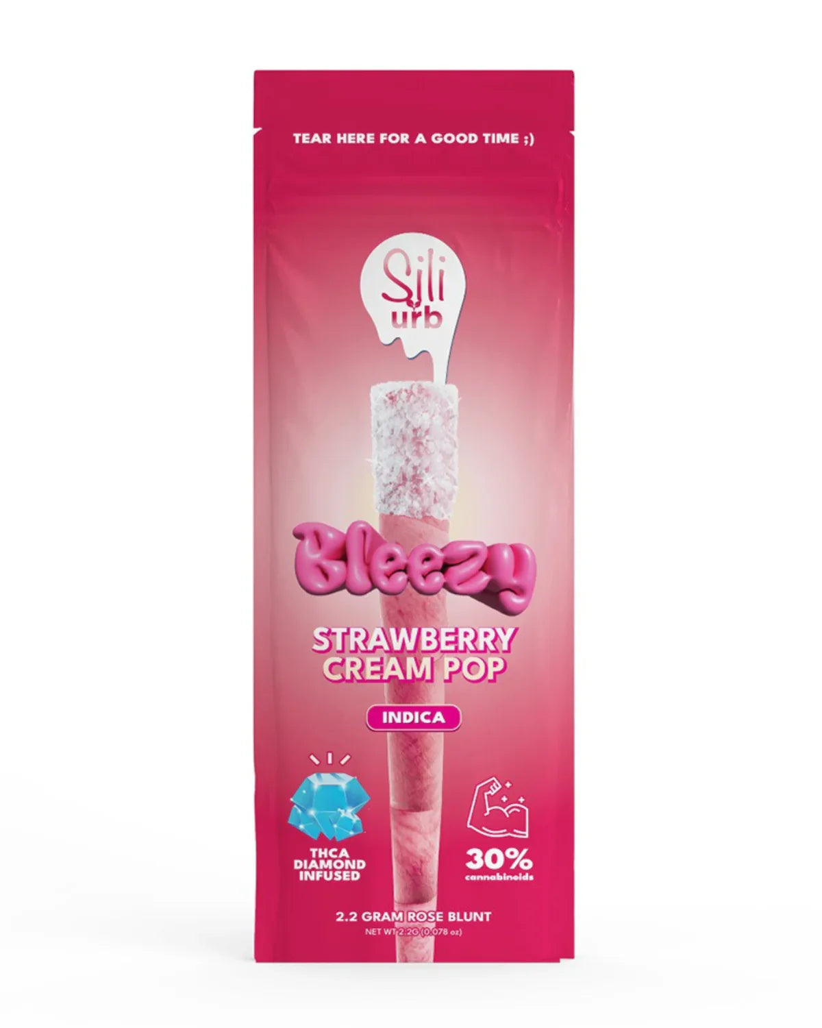 Sili x Urb Bleezy THCA Snow Capped Preroll | 2.2g