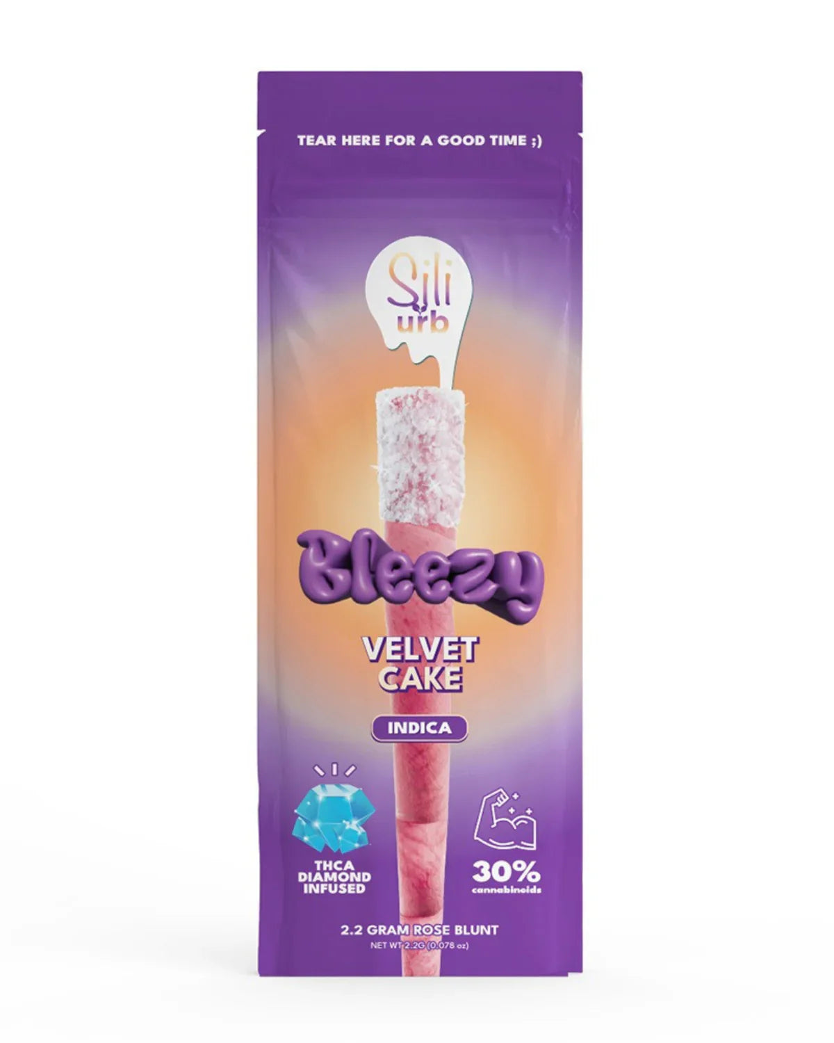 Sili x Urb Bleezy THCA Snow Capped Preroll | 2.2g
