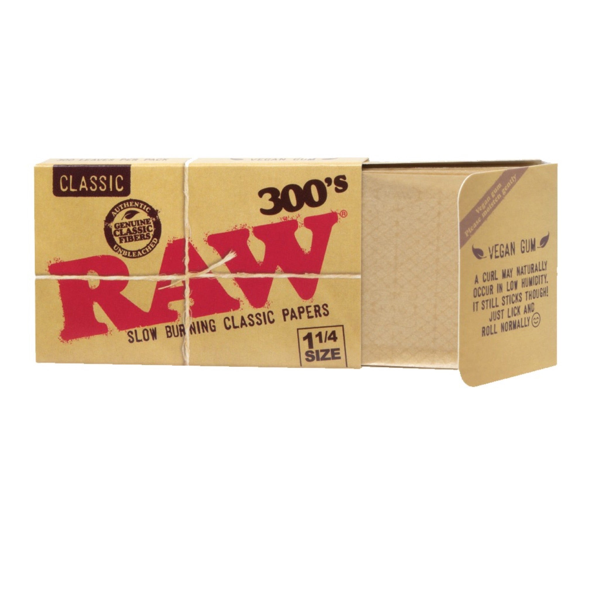 RAW Classic 300's Rolling Papers