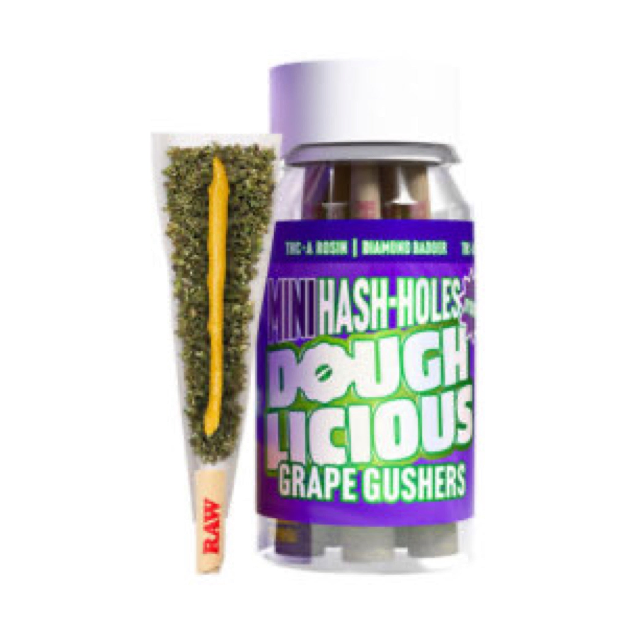 Doughlicious THCA Mini Hash-Holes | (5ct) 4g